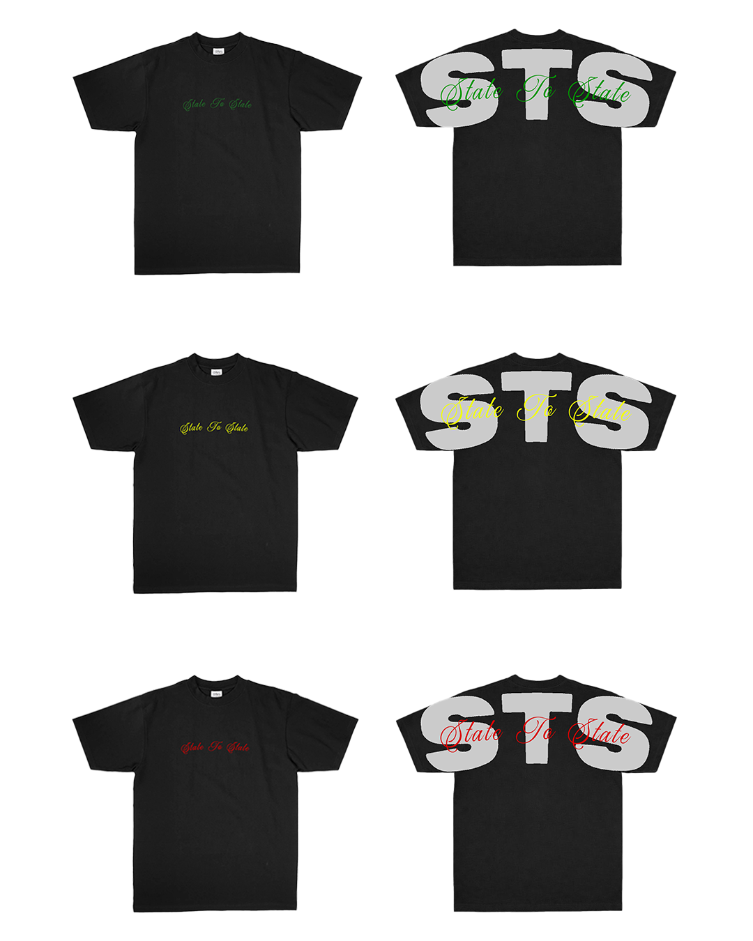 "STS" Brand Tee (Green)