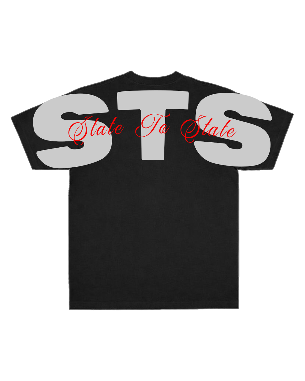 "STS" Brand Tee (Red)