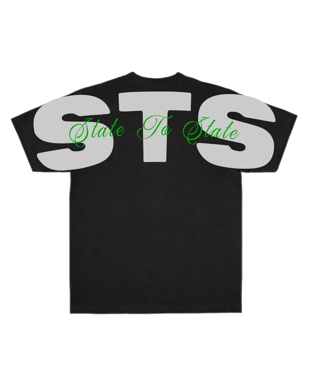 "STS" Brand Tee (Green)